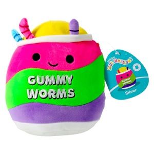 NWT Squishmallow”Silver” the Gummy Worms First to Market